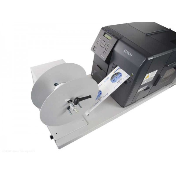 SOPORTE PARA IMPRESORA EPSON 7500 CON REBOBINADOR 140MM IZQ. 300 MM. SOPORTE PARA IMPRESORA EPSON 7500 CON REBOBINADOR 140MM IZQ. 300 MM.