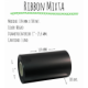 ROLLO RIBBON 104x300 NEGRO MIXTA