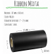 ROLLO RIBBON 105x600 NEGRO MIXTA - Cabezal VERTICE