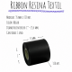 ROLLO RIBBON 035x320 NEGRO TEXTIL Cabezal PLANO/VERTICE