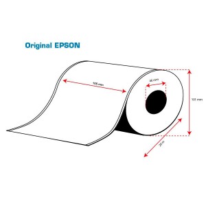 ROLLO Etiquetas Inkjet Mate PP Premium Continuo 105mmx 29m ( 29 m.)