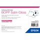 ROLLO Etiqueta Polipropileno Biorientado Satinado Brillo Continuo 203mmx 68 m ( BOPP 68m.)