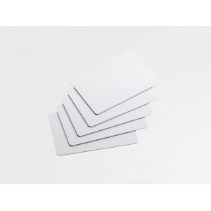 Tarjeta Blanca PVC 0´76mm - Paq. 500 unidades